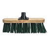Faithfull Broom Head Stiff Green 300mm (12in) Threaded Socket
