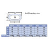 Faithfull Zinc Plated Chain 5mm x 10m Box - Max load 160Kg