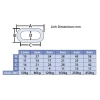 Faithfull Zinc Plated Chain 5mm x 10m Box - Max load 160Kg