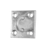Faithfull Staple On Plate - Galvanised