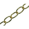 Faithfull Oval Chain 1.8mm 10 metre Polished Brass