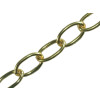 Faithfull Oval Chain 2.3mm 10 metre Polished Brass