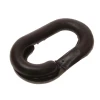 Faithfull Plastic Joining Links 8 mm Black (Pack of 4)