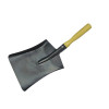 Faithfull Coal Shovel Steel Wooden Handle 230mm
