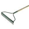 Faithfull Countryman Garden Rake 14 Flat Tines