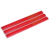 Faithfull Carpenters Pencils - Red / Medium (Pack of 3)
