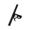 Faithfull Prestige Combination Square Black Aluminium 300mm (12in)