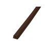 Faithfull Silicone Draught Excluder Brown 6M 9 x 7mm
