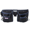 Faithfull Double Tool & Nail Pouch