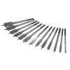 Faithfull Flat Bit Set, 13 Piece
