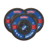 Faithfull Zirconia Abrasive Jumbo Flap Disc 115 x 22mm 40 Grit (3 Pack)