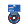 Faithfull Zirconia Abrasive Jumbo Flap Disc 115 x 22mm 40 Grit