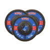 Faithfull Aluminium Oxide Flap Disc 115 x 22mm 80 Grit (3 Pack)