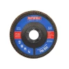 Faithfull Aluminium Oxide Flap Disc 115 x 22mm 120 Grit