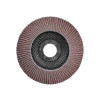 Faithfull Aluminium Oxide Flap Disc 115 x 22mm 120 Grit