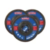 Faithfull Zirconia Abrasive Jumbo Flap Disc 115 x 22mm Mixed Grit (3 Pack)
