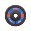 Faithfull Aluminium Oxide Flap Disc 125 x 22mm 120 Grit