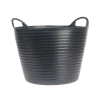 Faithfull Heavy-duty Polyethylene Flex Tub 15 Litres Black