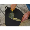 Faithfull Heavy-Duty Polyethylene Flex Tub 42 Litres Black