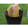 Faithfull Heavy-Duty Polyethylene Flex Tub 60 Litres Black