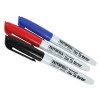 Faithfull Fibre Tip Marker Pen Mixed (Pack of 3)