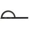 Faithfull Prestige Angle Gauge Black Aluminium 150 x 270mm