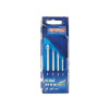 Faithfull Tile & Glass Drill Bit Set of 4 (3-6mm)
