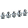 Faithfull Grease Nipple Straight M10 x 1.0 (Pack 5)