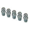 Faithfull Grease Nipple Straight M6 x 1.0 (Pack 5)