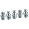 Faithfull Grease Nipple Straight M8 x 1.0 (Pack 5)
