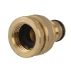 Faithfull Brass Dual Tap Connector 1/2in & 3/4in