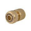 Faithfull Brass Female Water Stop Connector 1/2in