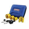 Faithfull Holesaw Kit 9 Piece Electricians 16-51mm