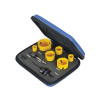 Faithfull Holesaw Kit 9 Piece Electricians 16-51mm