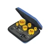 Faithfull Holesaw Kit 9 Piece Electricians 16-51mm