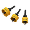Faithfull Mini Holesaw Set, 3 Piece