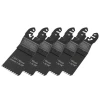 Faithfull Multi-Functional Tool Flush Wood Blade Side Set 34mm Pack of 5
