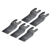 Faithfull Multi-Functional Tool Flush Wood Blade Side Set 34mm Pack of 5
