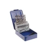 Faithfull HSS Drill Bit Set of 19 M2 1 - 10mm + Case