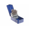 Faithfull HSS Drill Bit Set of 25 M2 1 - 13mm + Case