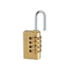 Faithfull Brass Combination Padlock 20mm