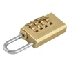 Faithfull Brass Combination Padlock 20mm