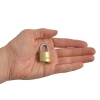 Faithfull Brass Padlock 20mm 3 Keys