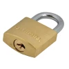 Faithfull Brass Padlock 25mm 3 Keys