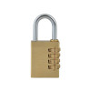 Faithfull Brass Combination Padlock 38mm