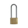 Faithfull Brass Padlock 40mm Long Shackle 3 Keys