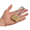 Faithfull Brass Padlock 40mm Long Shackle 3 Keys