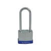 Faithfull Laminated Steel Padlock 40mm Long Shackle 3 Keys