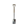 Faithfull Prestige Stainless Steel Border Spade Ash Handle