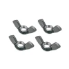 Faithfull External Building Profile Wing Nuts (Pack of 4)